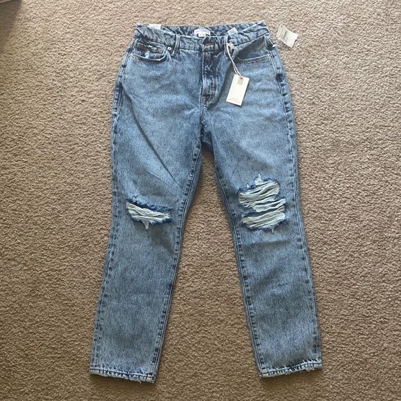 Good American Light Blue High Rise Jeans - Picture 2 of 10